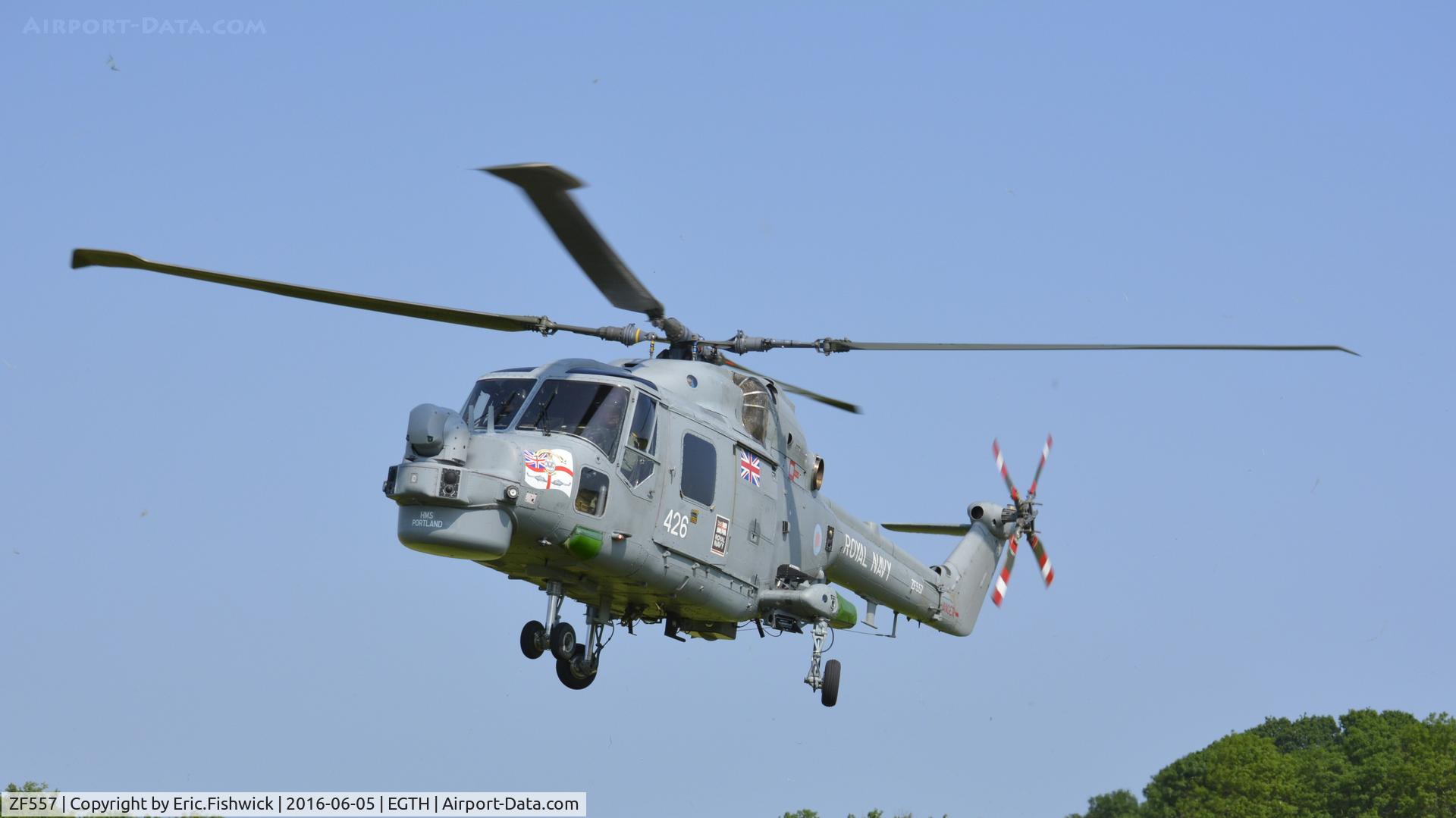 ZF557, 1987 Westland Lynx HMA.8SRU C/N 334, 43. ZF557 at Shuttleworth Collection's 'Fly Navy,' June 2016.54