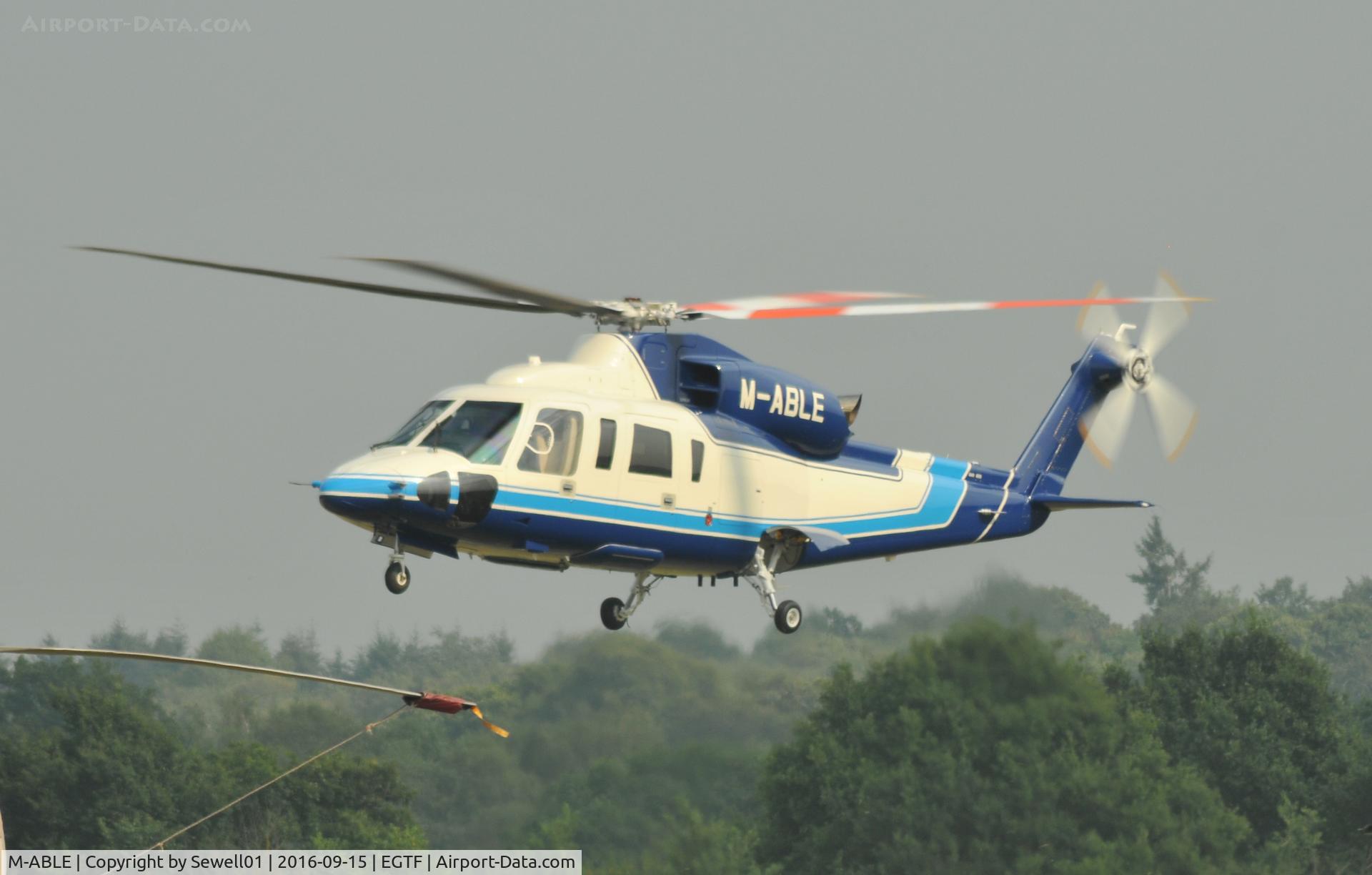 M-ABLE, 2014 Sikorsky S-76D C/N 761068, Fairoaks