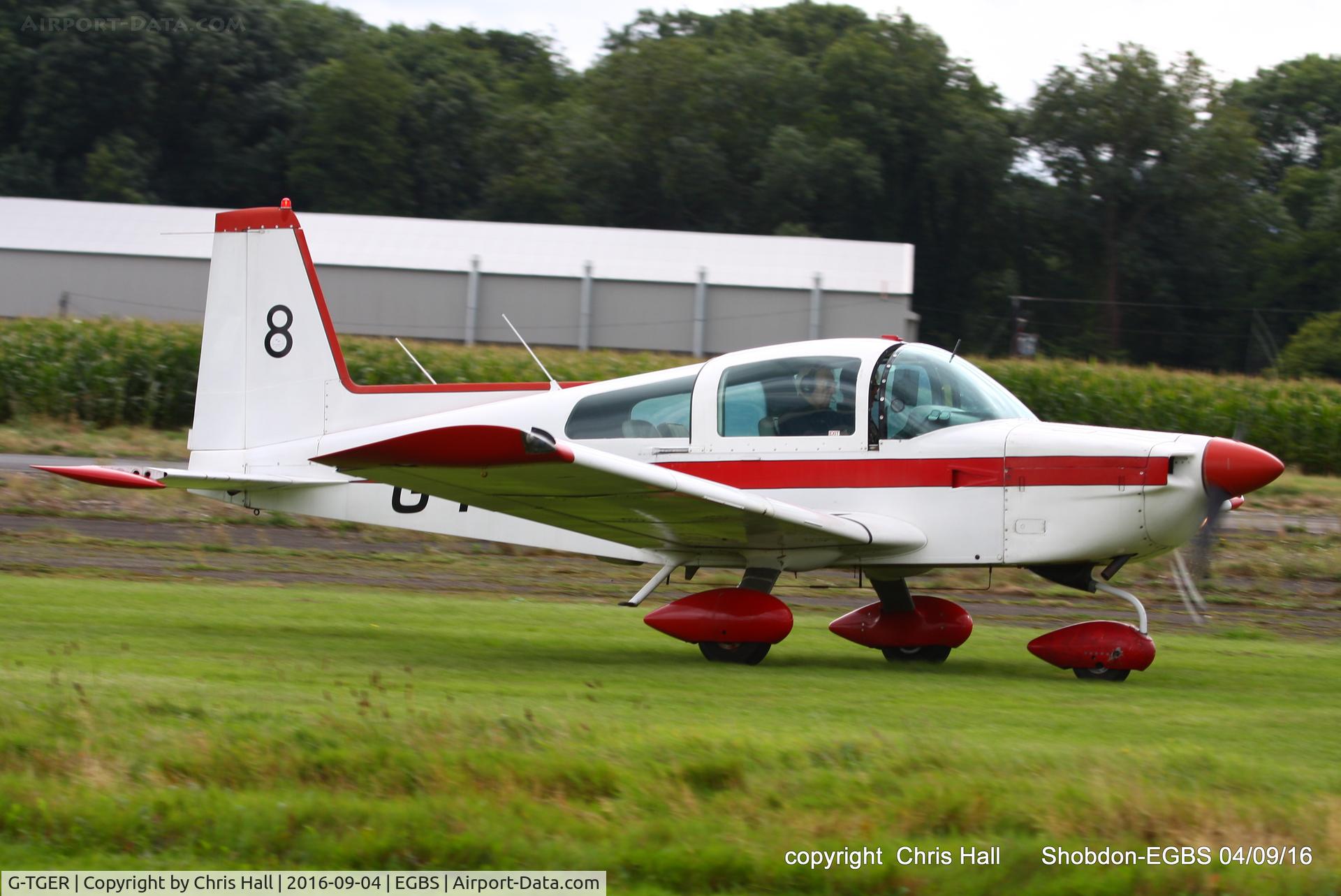 G-TGER, 1978 Gulfstream American AA-5B Tiger C/N AA5B-0952, Royal Aero Club RRRA air race at Shobdon
