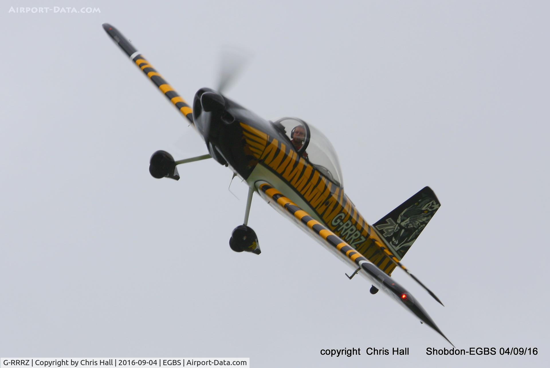 G-RRRZ, 2013 Vans RV-8 C/N PFA 305-15107, Royal Aero Club RRRA air race at Shobdon
