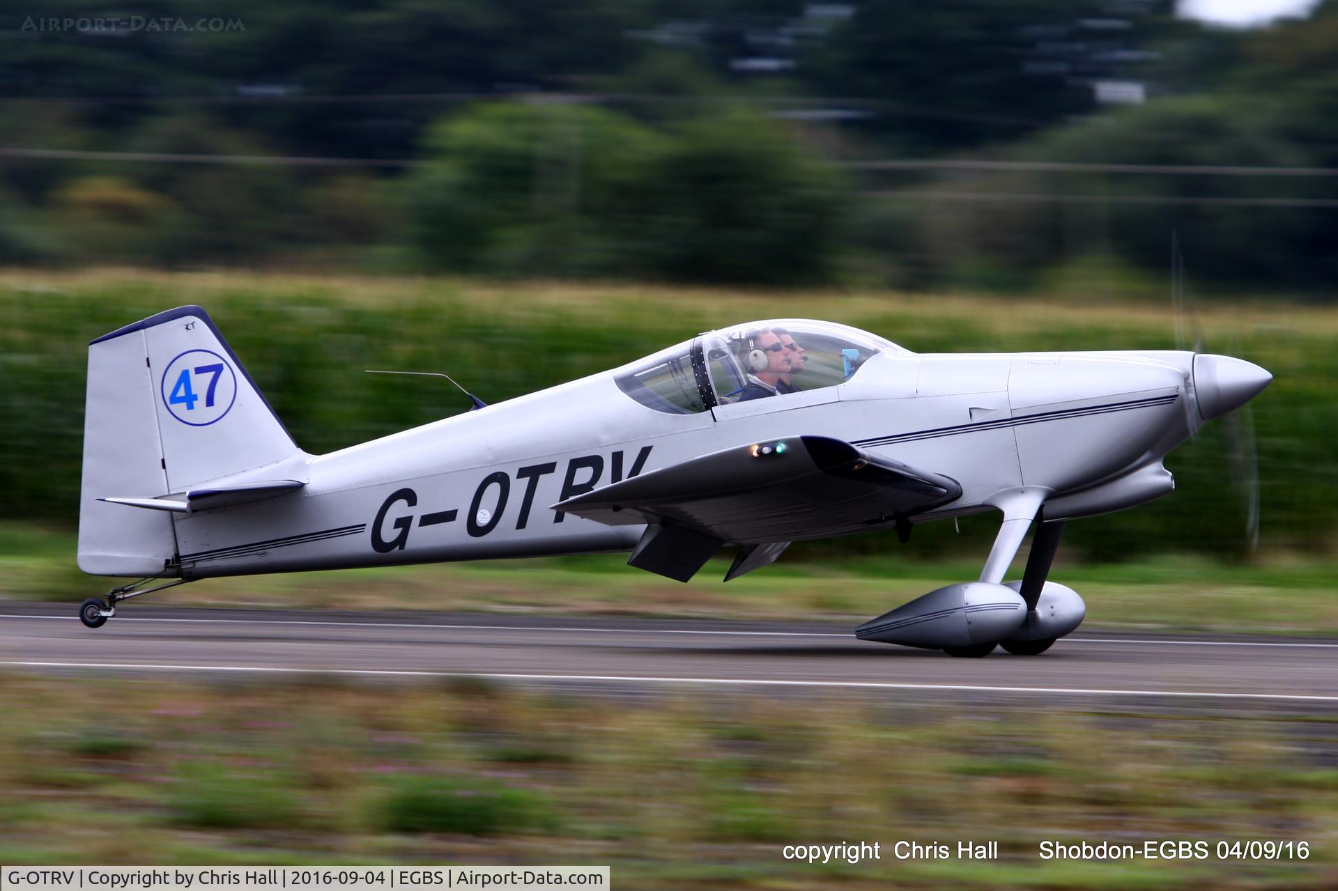 G-OTRV, 1999 Vans RV-6 C/N PFA 181-13302, Royal Aero Club RRRA air race at Shobdon