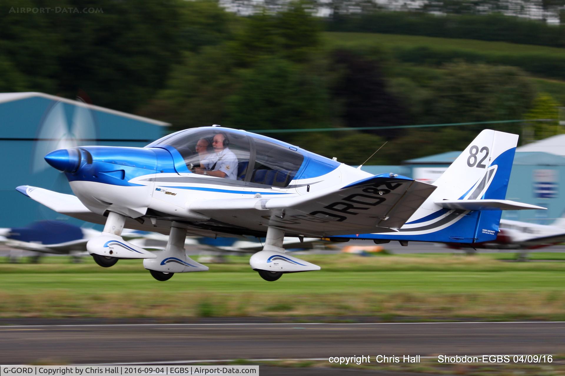 G-GORD, 2014 Robin DR-400-140B Major Major C/N 2669, Royal Aero Club RRRA air race at Shobdon