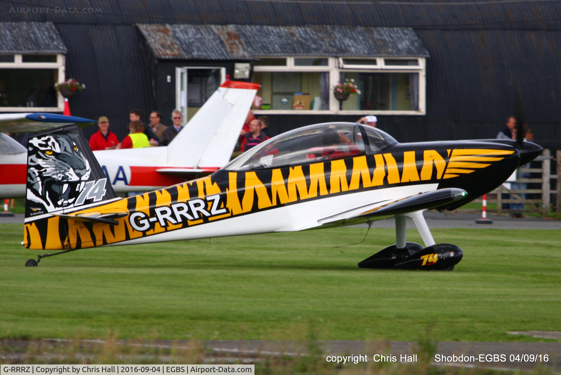 G-RRRZ, 2013 Vans RV-8 C/N PFA 305-15107, Royal Aero Club RRRA air race at Shobdon