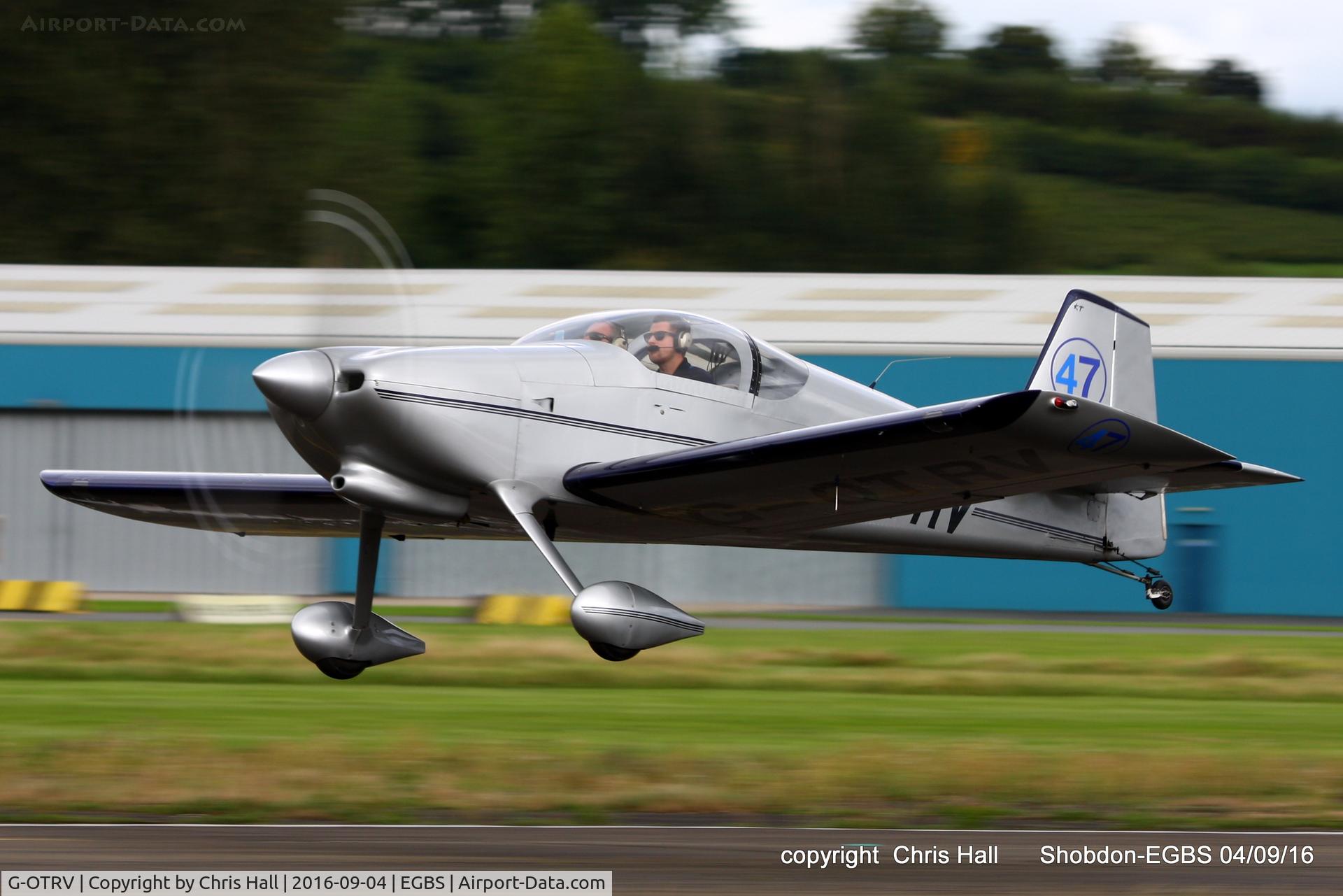 G-OTRV, 1999 Vans RV-6 C/N PFA 181-13302, Royal Aero Club RRRA air race at Shobdon
