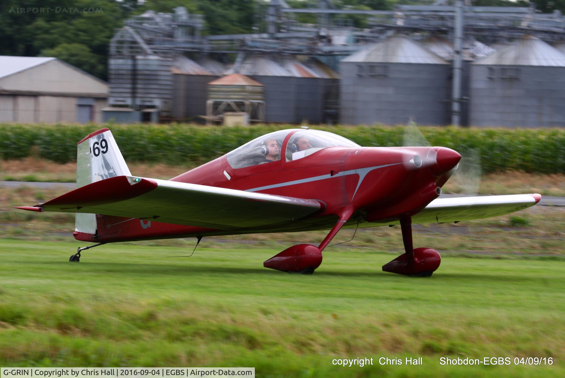 G-GRIN, 1999 Vans RV-6 C/N PFA 181-12409, Royal Aero Club RRRA air race at Shobdon