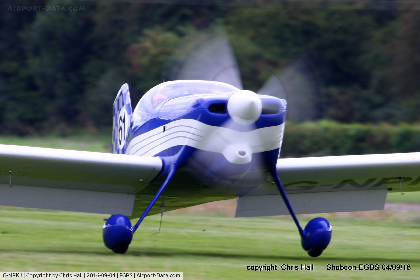 G-NPKJ, 1998 Vans RV-6 C/N PFA 181-13138, Royal Aero Club RRRA air race at Shobdon