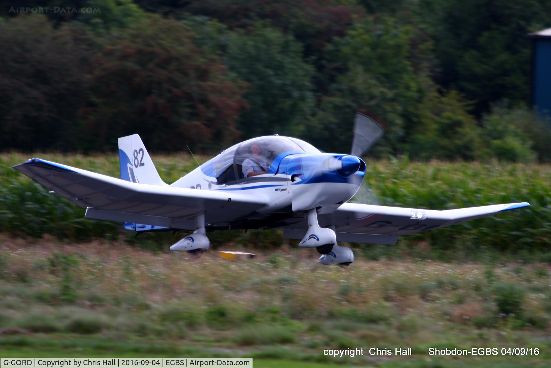 G-GORD, 2014 Robin DR-400-140B Major Major C/N 2669, Royal Aero Club RRRA air race at Shobdon
