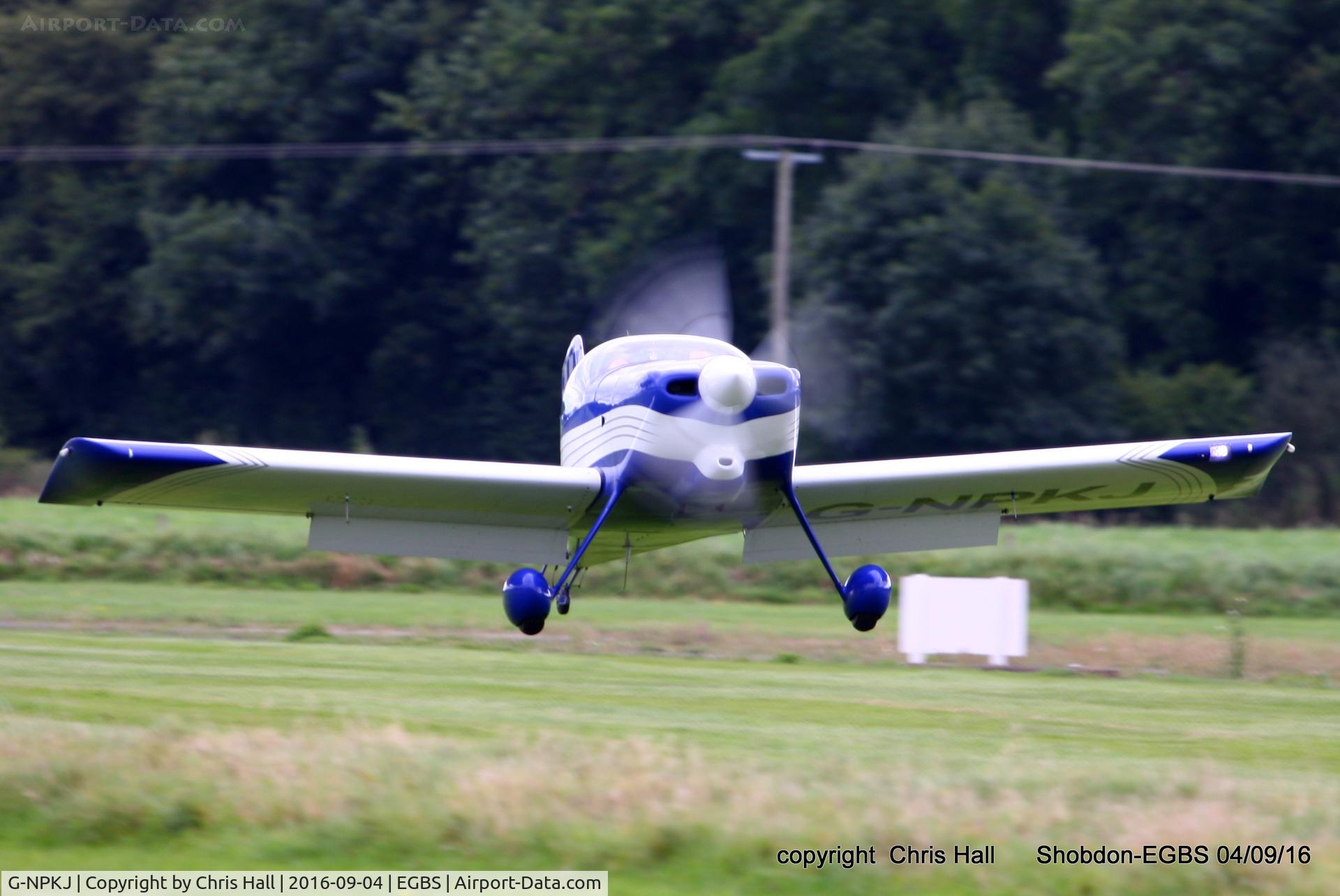 G-NPKJ, 1998 Vans RV-6 C/N PFA 181-13138, Royal Aero Club RRRA air race at Shobdon