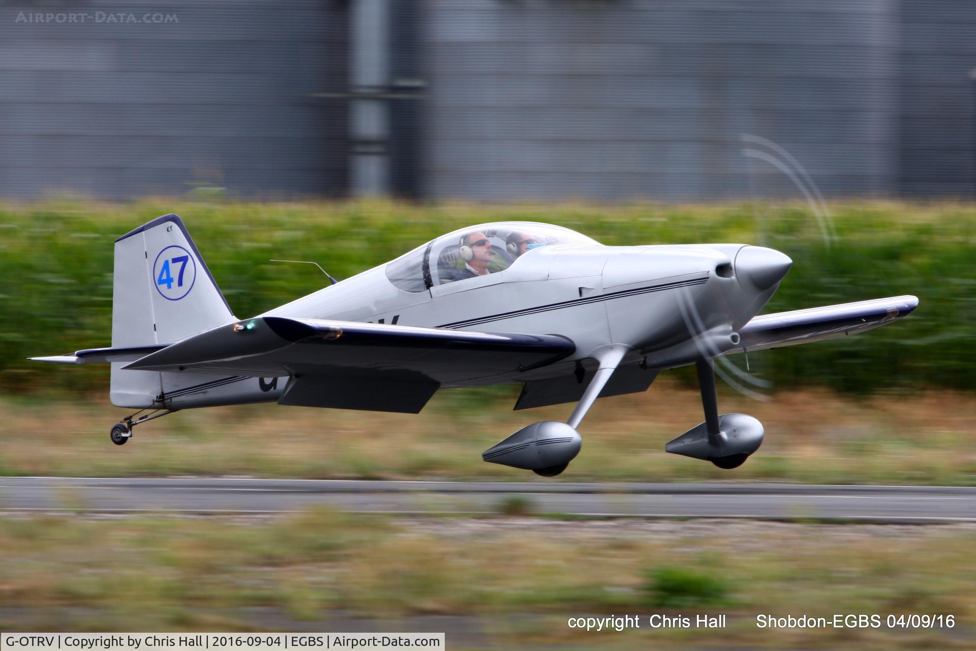 G-OTRV, 1999 Vans RV-6 C/N PFA 181-13302, Royal Aero Club RRRA air race at Shobdon