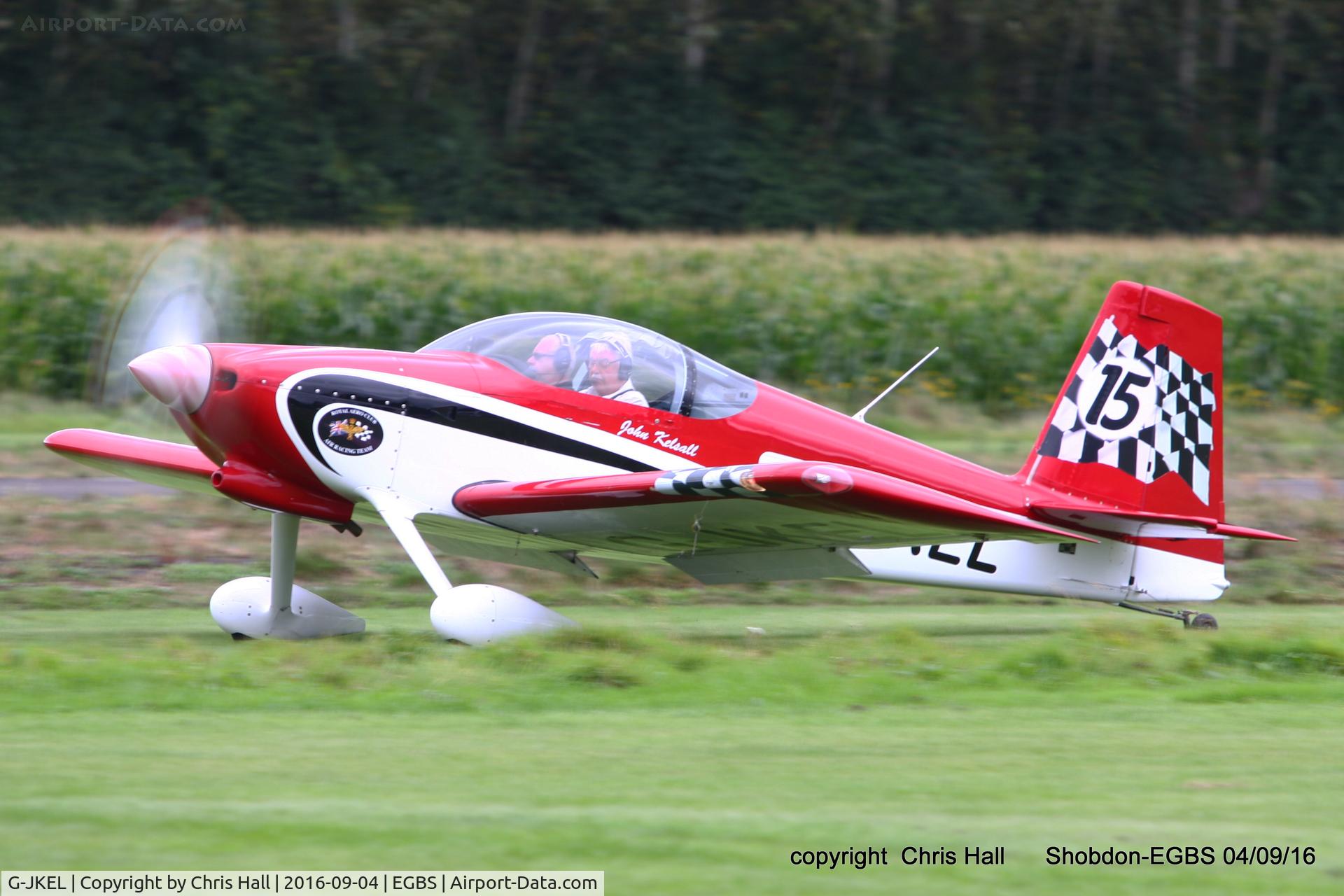 G-JKEL, 2010 Vans RV-7 C/N PFA 323-14170, Royal Aero Club RRRA air race at Shobdon