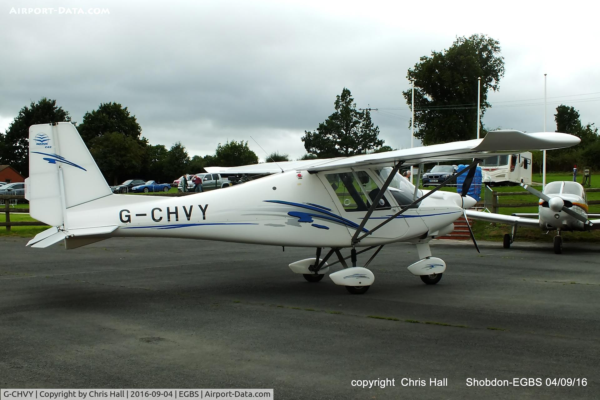 G-CHVY, 2013 Comco Ikarus C42 FB80 Bravo C/N 1304-7246, at Shobdon
