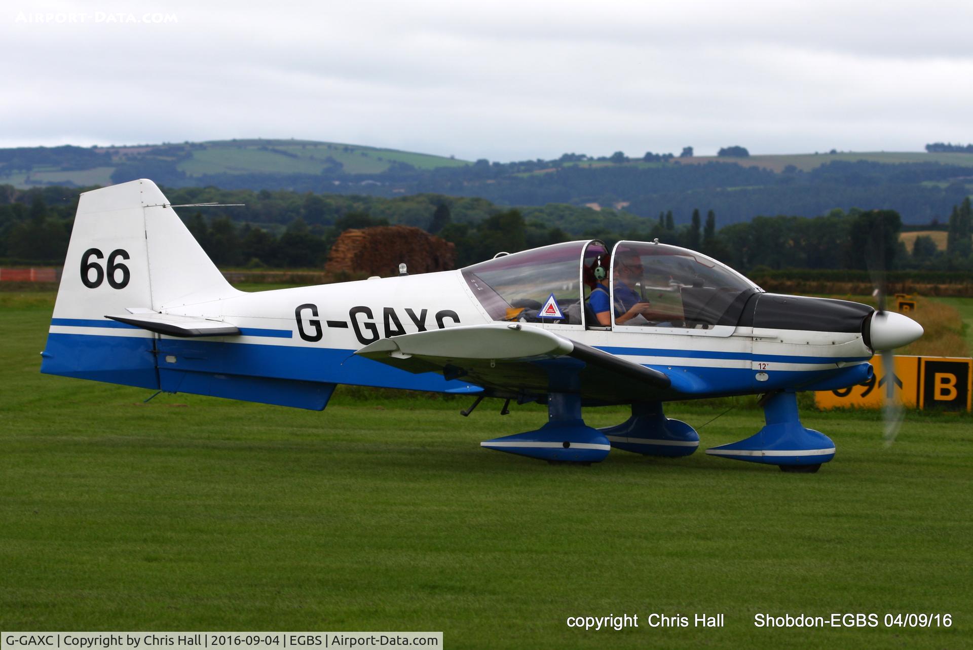 G-GAXC, 1978 Robin R-2160 Alpha Sport C/N 144, Royal Aero Club RRRA air race at Shobdon