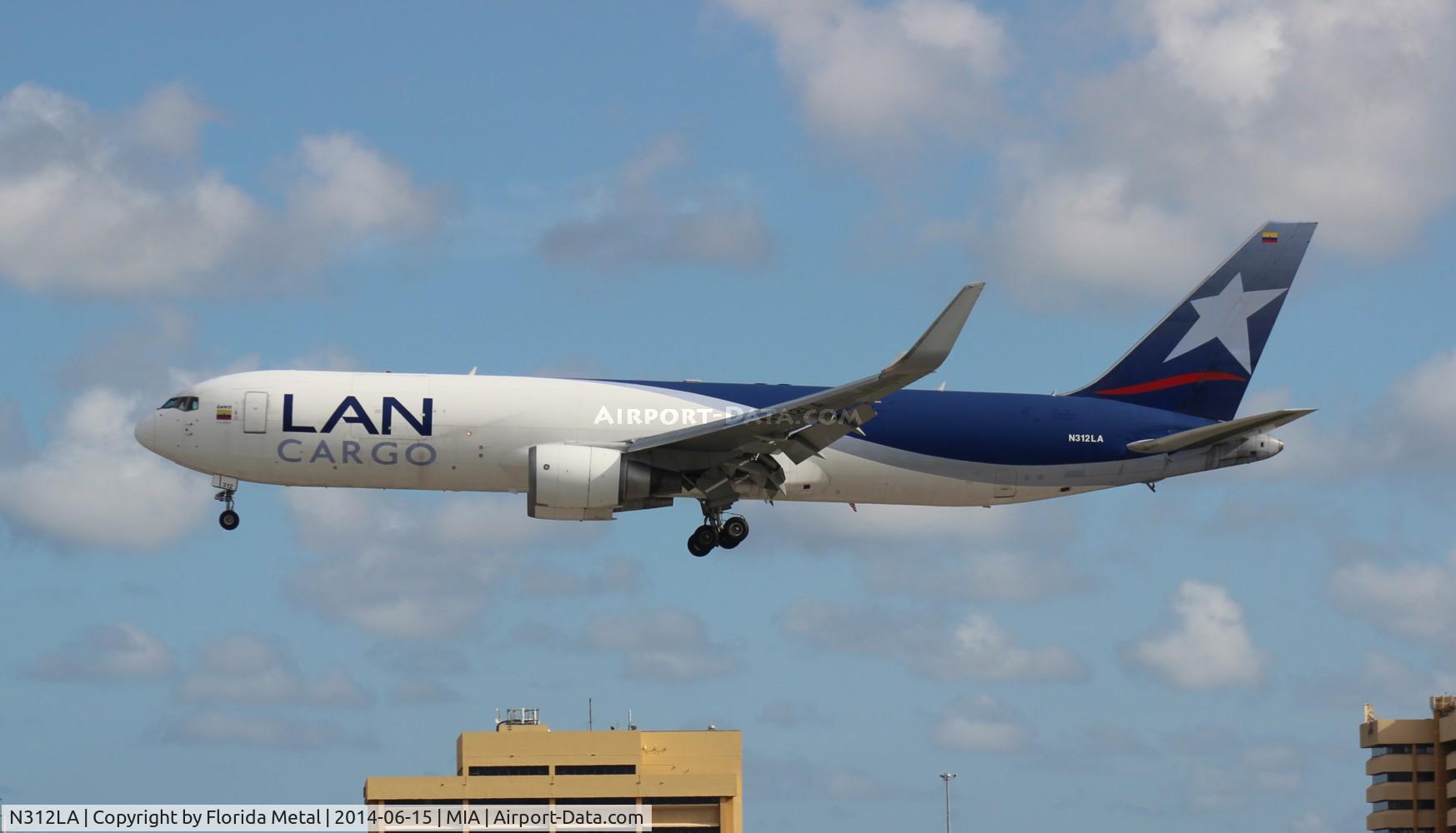 N312LA, 2001 Boeing 767-316F C/N 32572, LAN Cargo