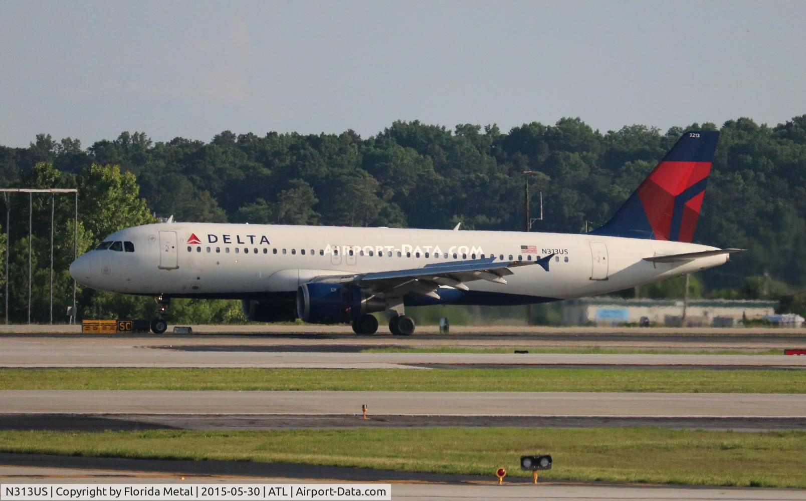 N313US, 1990 Airbus A320-211 C/N 153, Delta