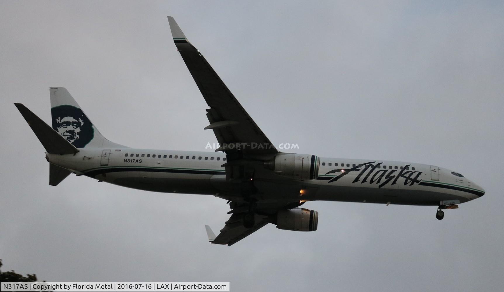 N317AS, 2003 Boeing 737-990 C/N 30856, Alaska