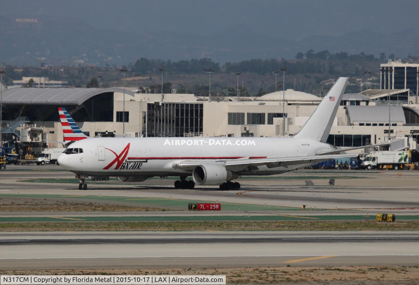 N317CM, 1988 Boeing 767-338 C/N 24317, ABX 767-300
