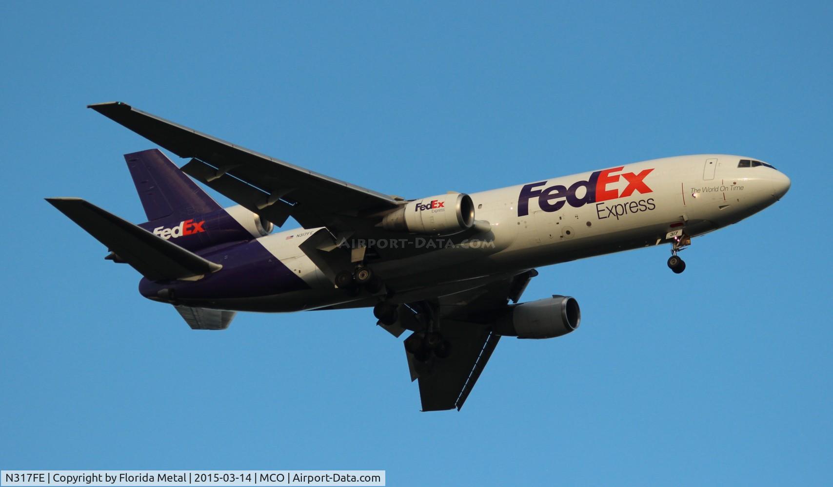 N317FE, 1979 McDonnell Douglas DC-10-30F C/N 46835, Fed Ex