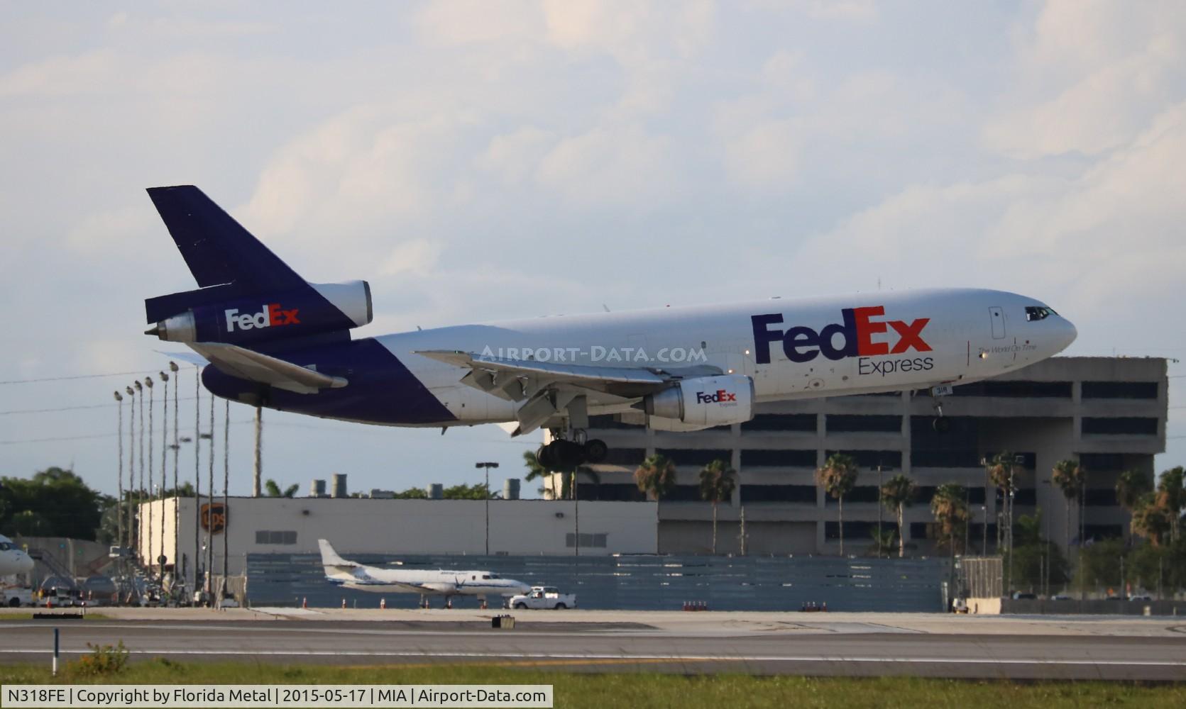 N318FE, 1979 McDonnell Douglas MD-10-30F C/N 46837, Fed Ex