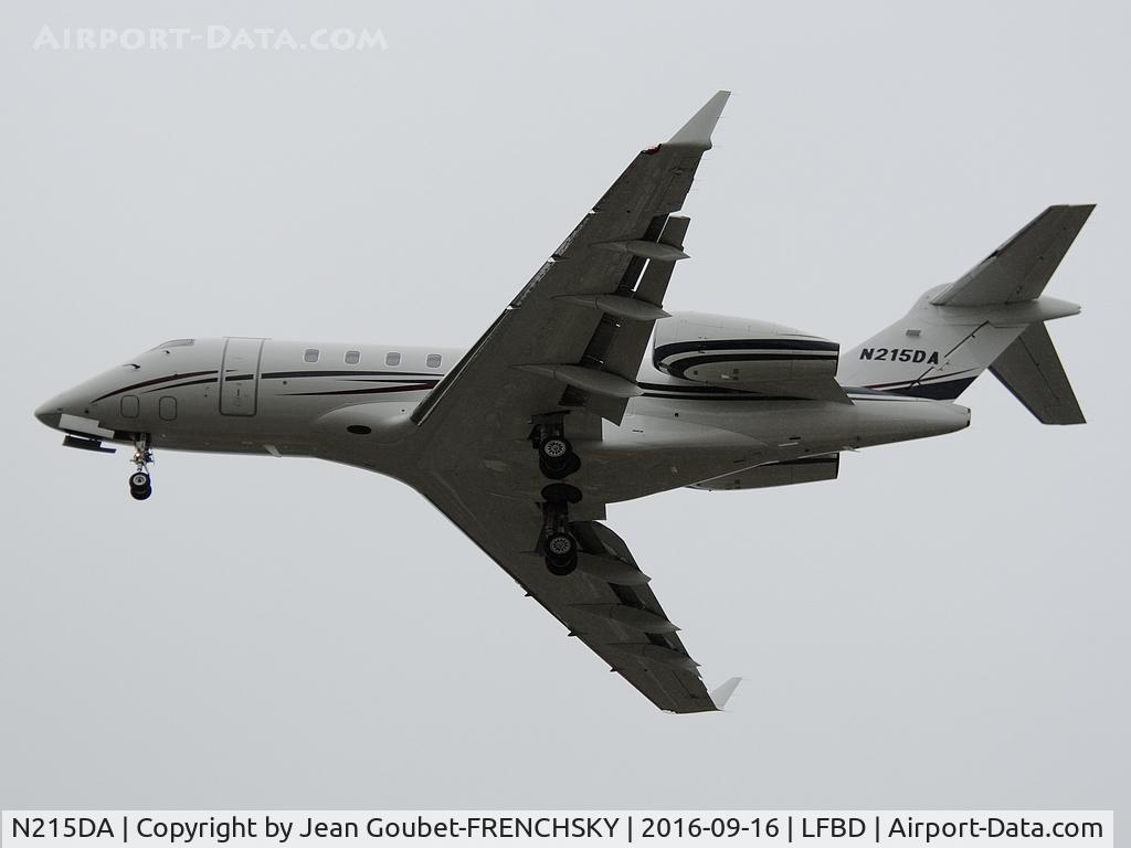 N215DA, Bombardier Challenger 300 (BD-100-1A10) C/N 20304, Five Delta Alpha landing runway 23