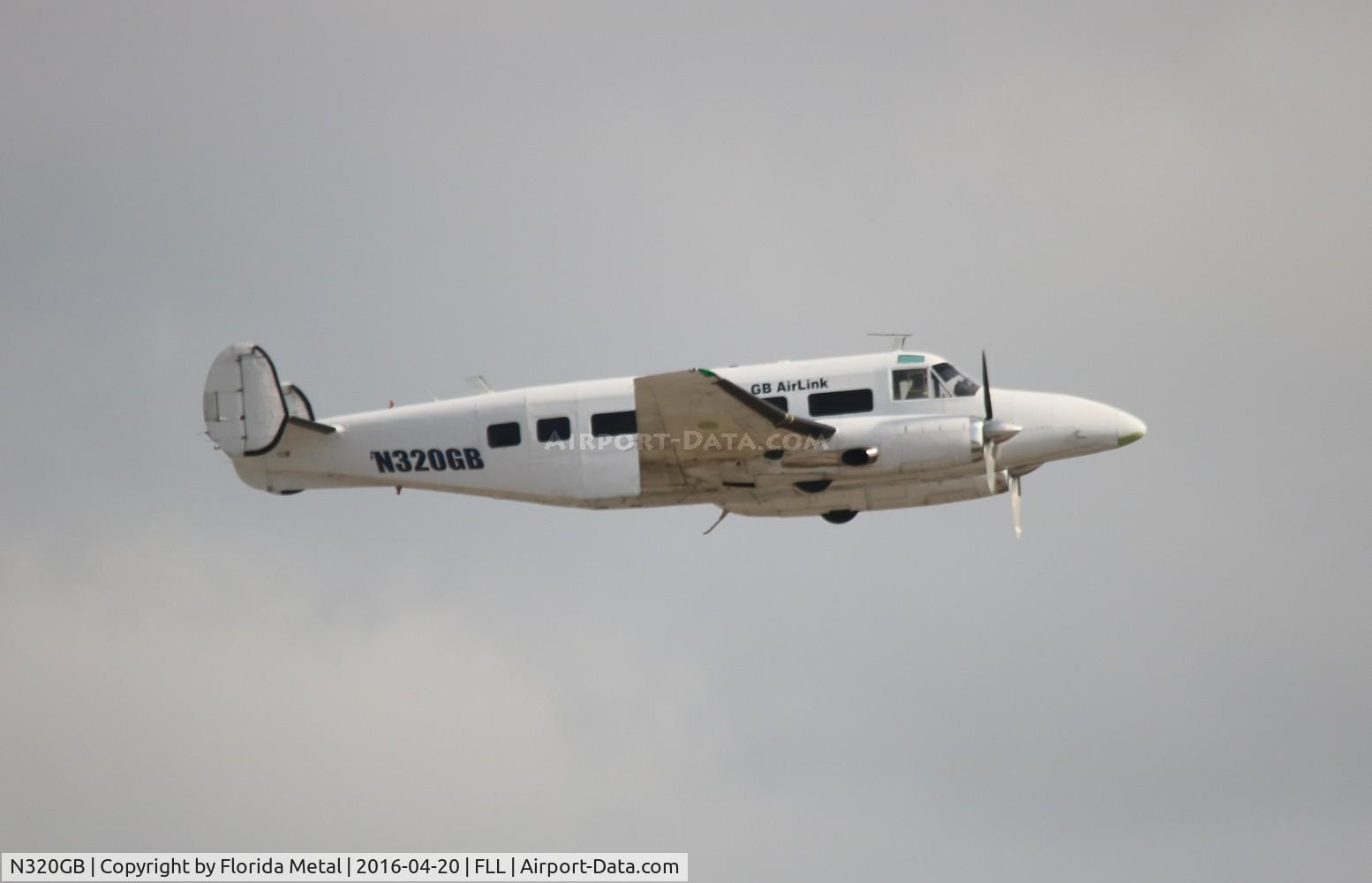 N320GB, 1960 Beech G18S C/N BA-509, Volpar G18S
