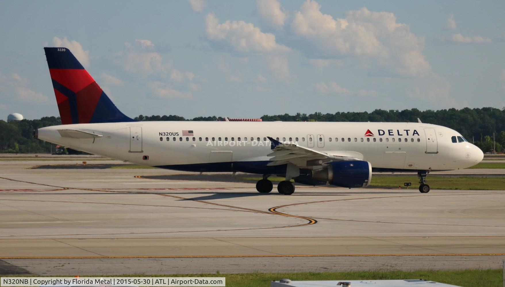 N320NB, 2000 Airbus A319-114 C/N 1392, Delta