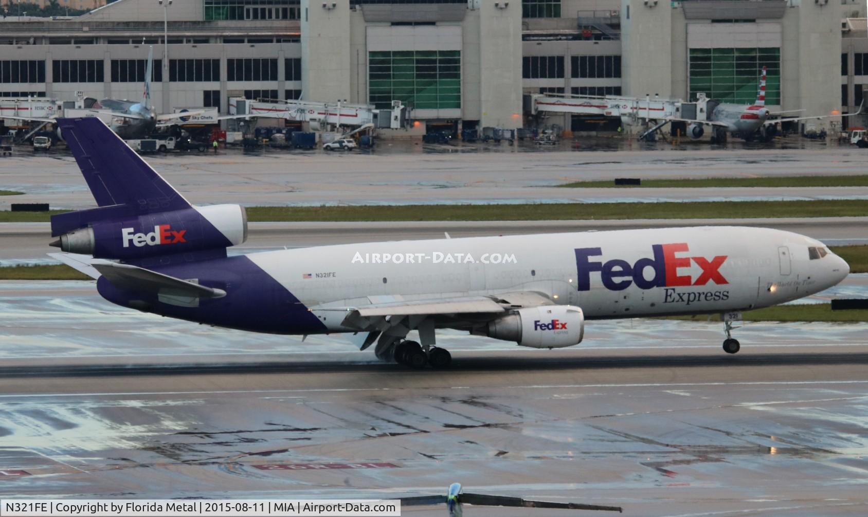 N321FE, 1980 McDonnell Douglas DC-10-30F C/N 47836, Fed Ex
