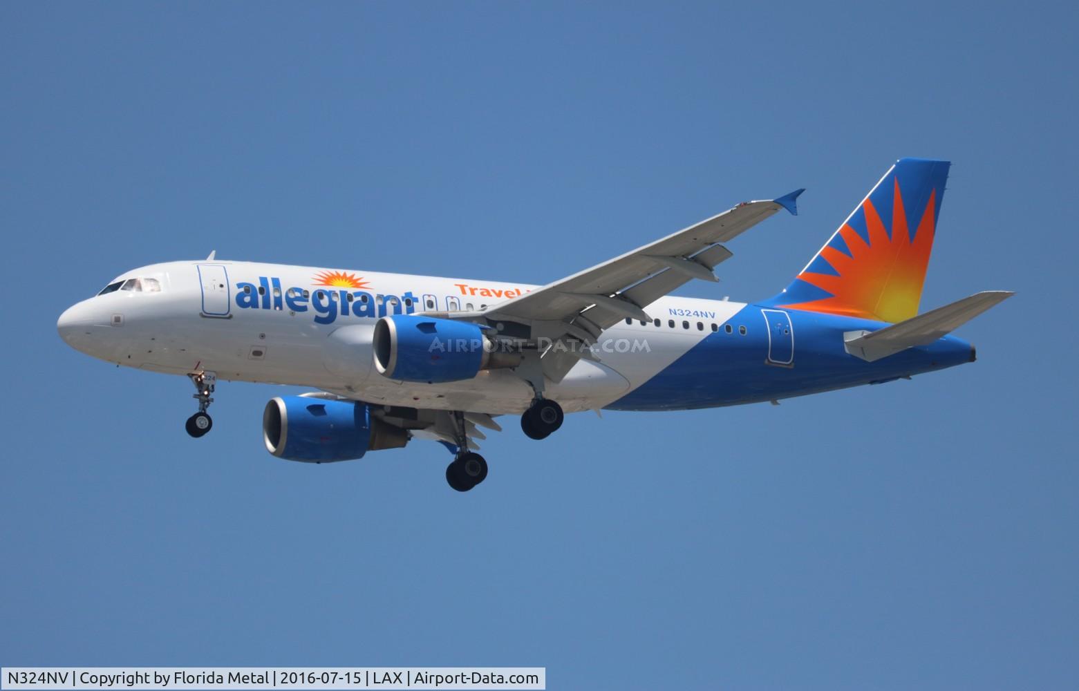 N324NV, 2006 Airbus A319-111 C/N 2709, Allegiant