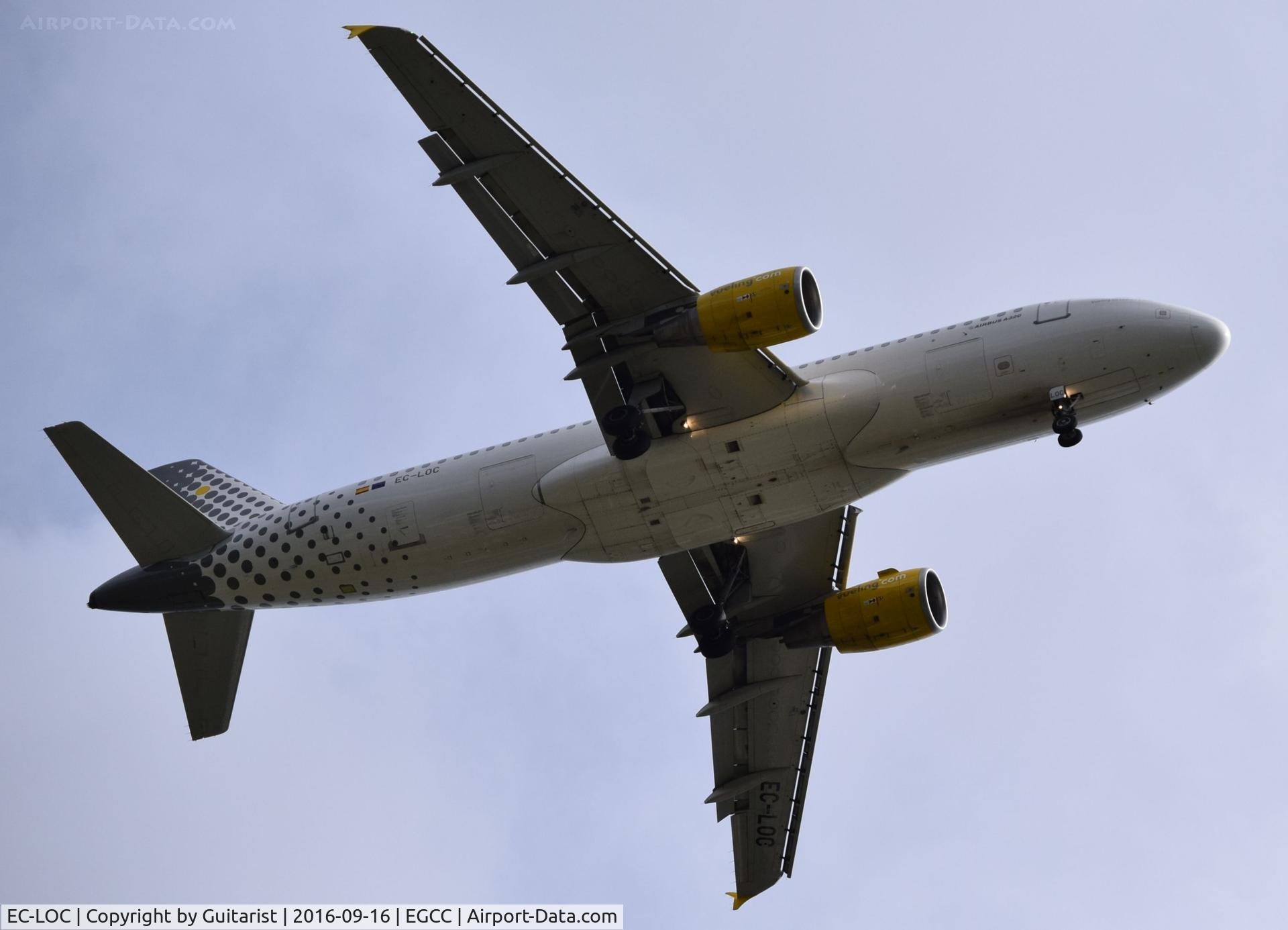 EC-LOC, 2011 Airbus A320-214 C/N 4855, At Manchester