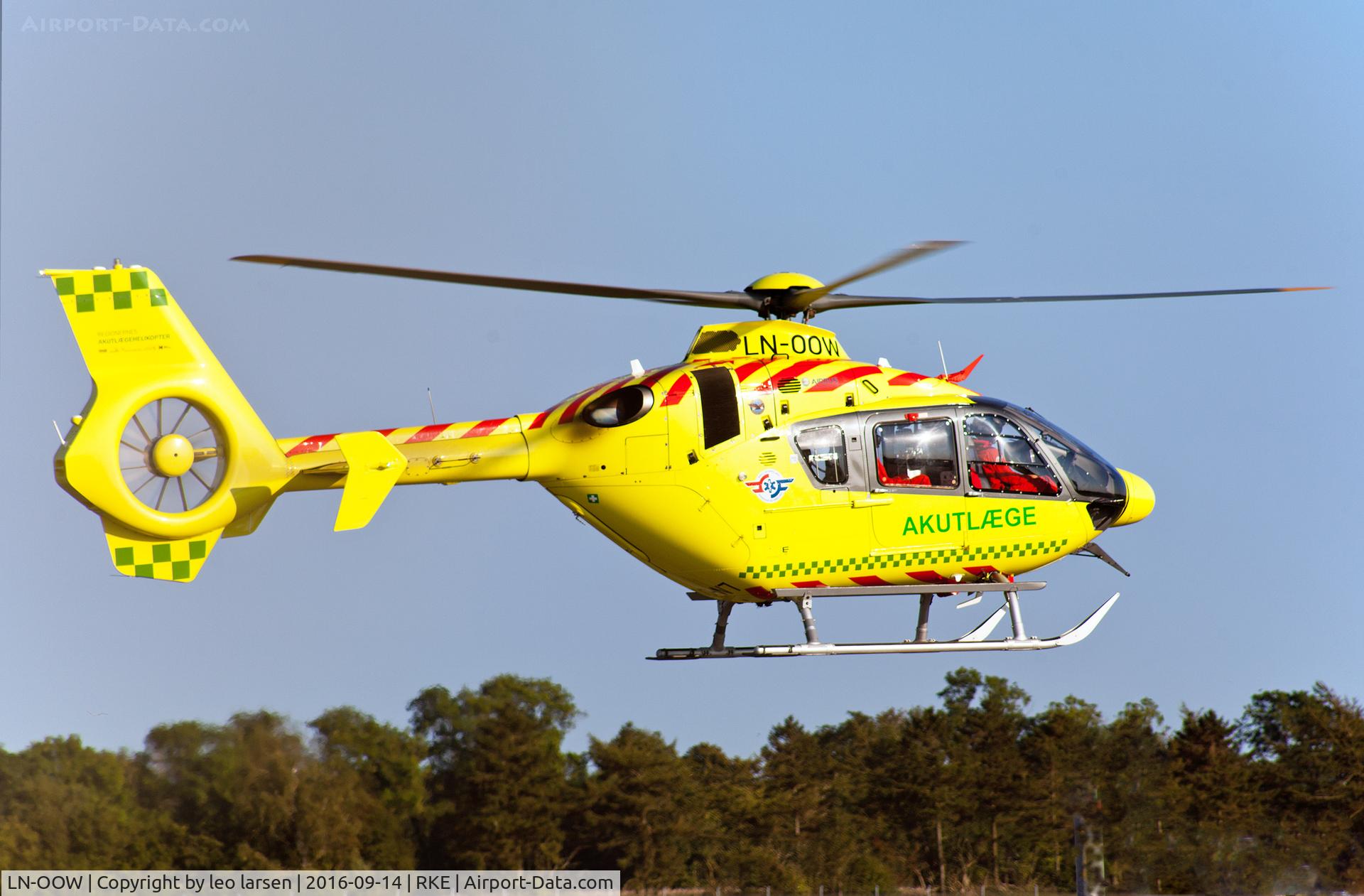 LN-OOW, 2014 Eurocopter EC-135P-2 C/N 1169, Roskilde Denmark 14.9.16