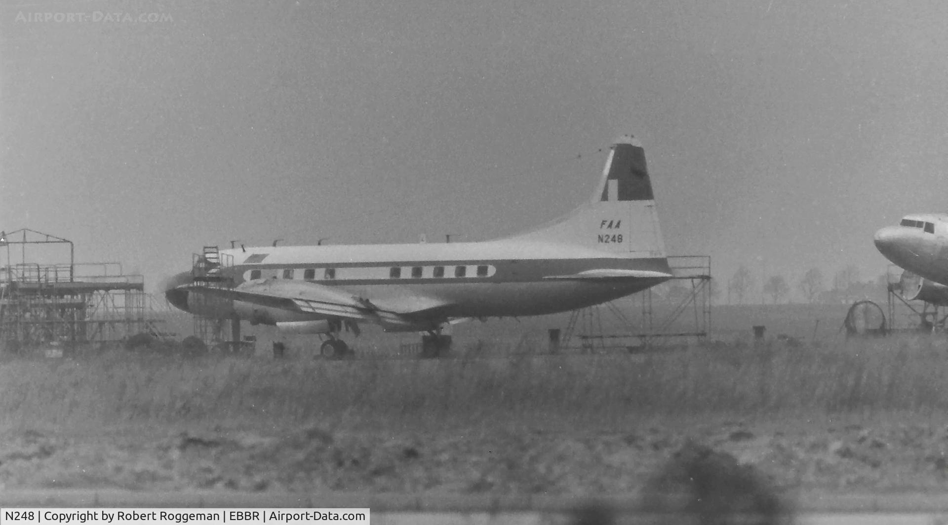 N248, Convair T-29C C/N 344 (52-1105), FAA.1964.USAF serial 52-1105.