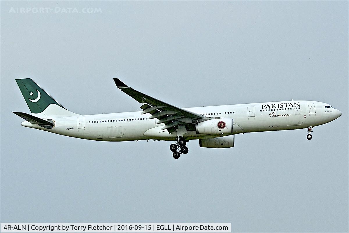 4R-ALN, 2015 Airbus A330-343 C/N 1604, On approach to  London Heathrow