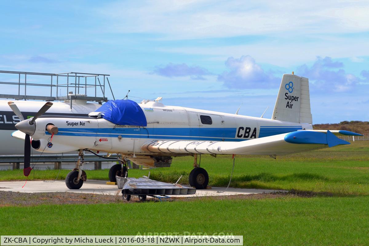 ZK-CBA, Fletcher FU24-950M C/N 81, At Whakatane