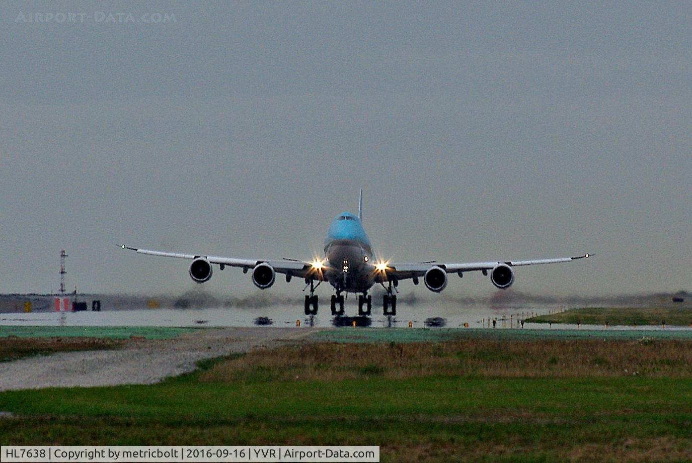 HL7638, 2016 Boeing 747-8B5 C/N 60408, KE72 to Seoul