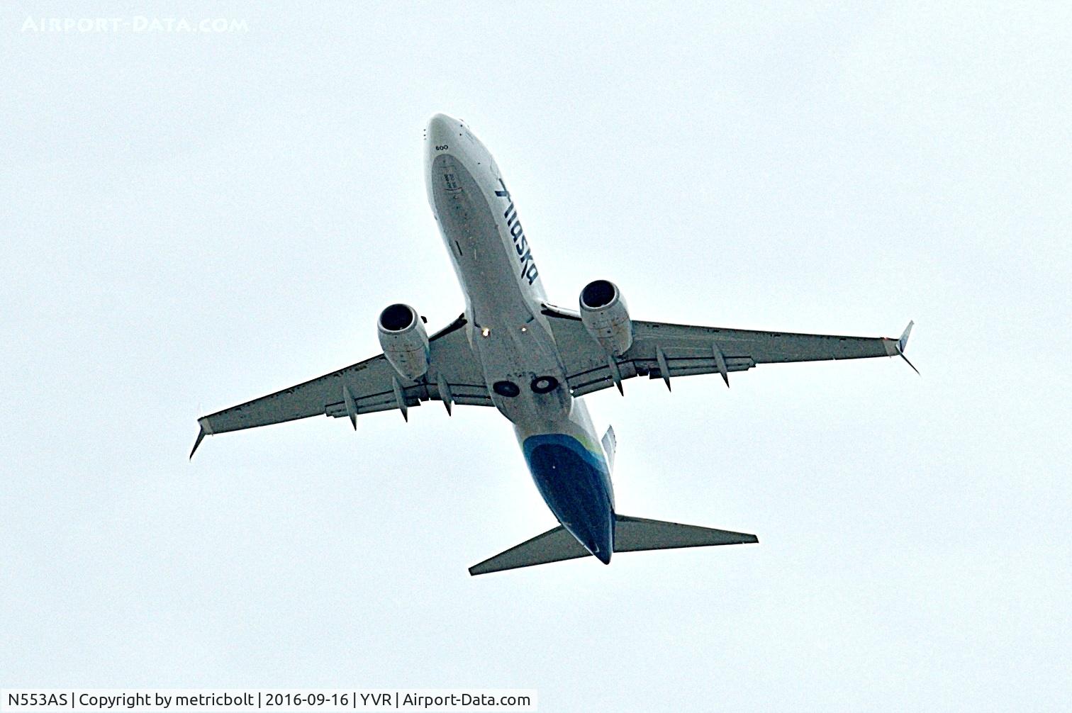 N553AS, 2006 Boeing 737-890 C/N 34594, In the latest Alaska livery
