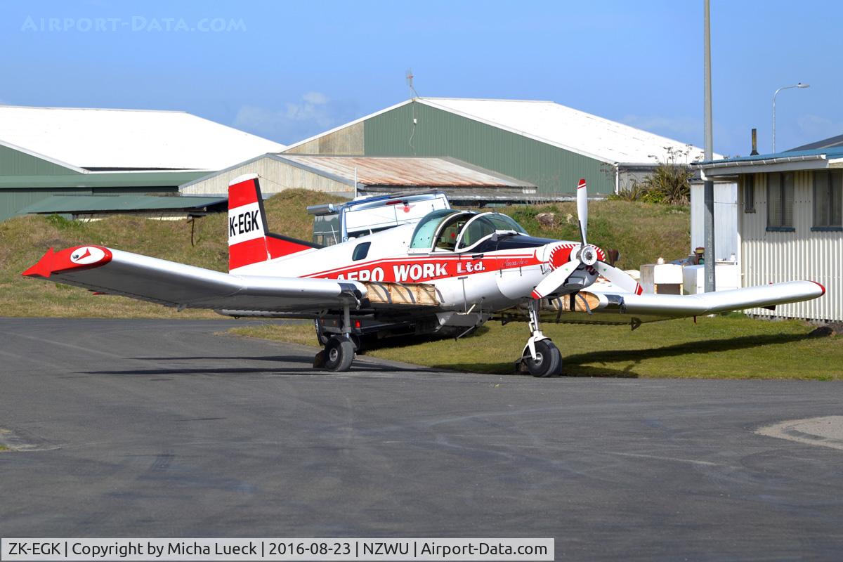 ZK-EGK, NZ Aerospace FU24-950 C/N 233, At Wanganui