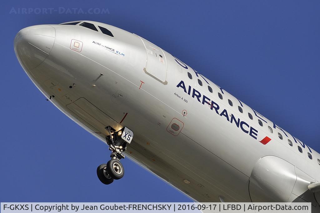 F-GKXS, 2009 Airbus A320-214 C/N 3825, AF7622 landing 23 from Paris CDG