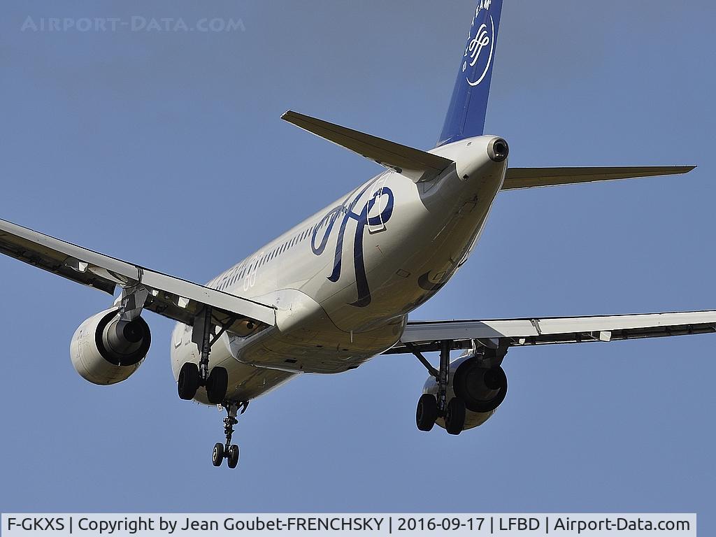 F-GKXS, 2009 Airbus A320-214 C/N 3825, AF7622 landing 23 from Paris CDG