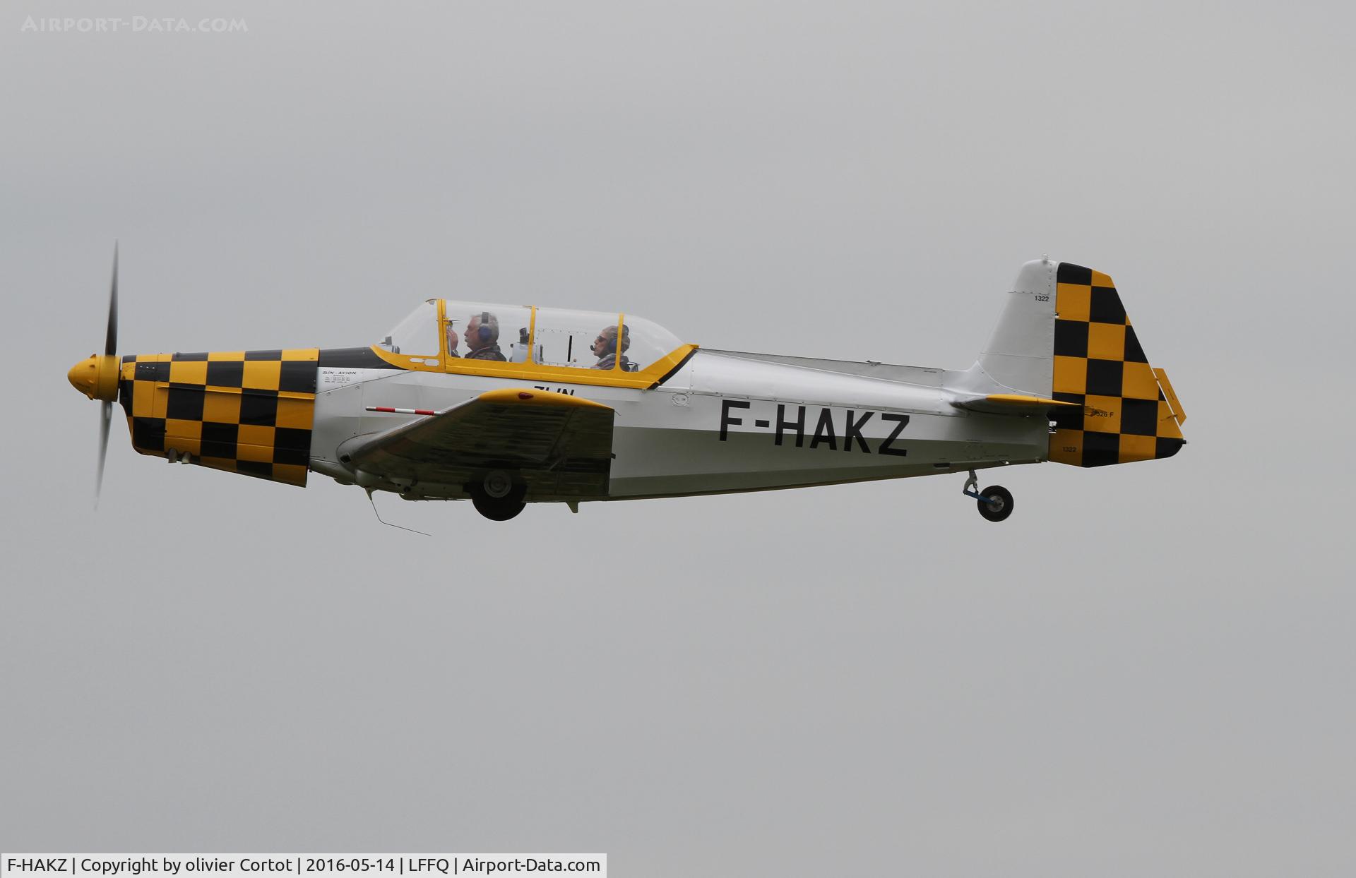 F-HAKZ, Zlin Z-526 Trener Master C/N 1322, Ferté Alais 2016