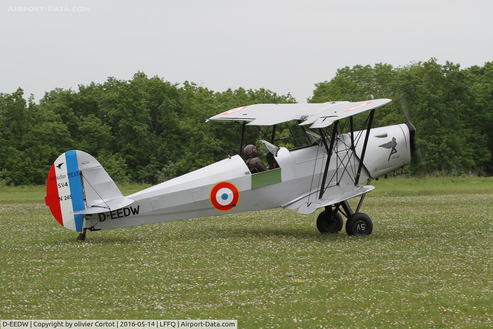 D-EEDW, Stampe-Vertongen SV-4C C/N 245, Ferté Alais 2016