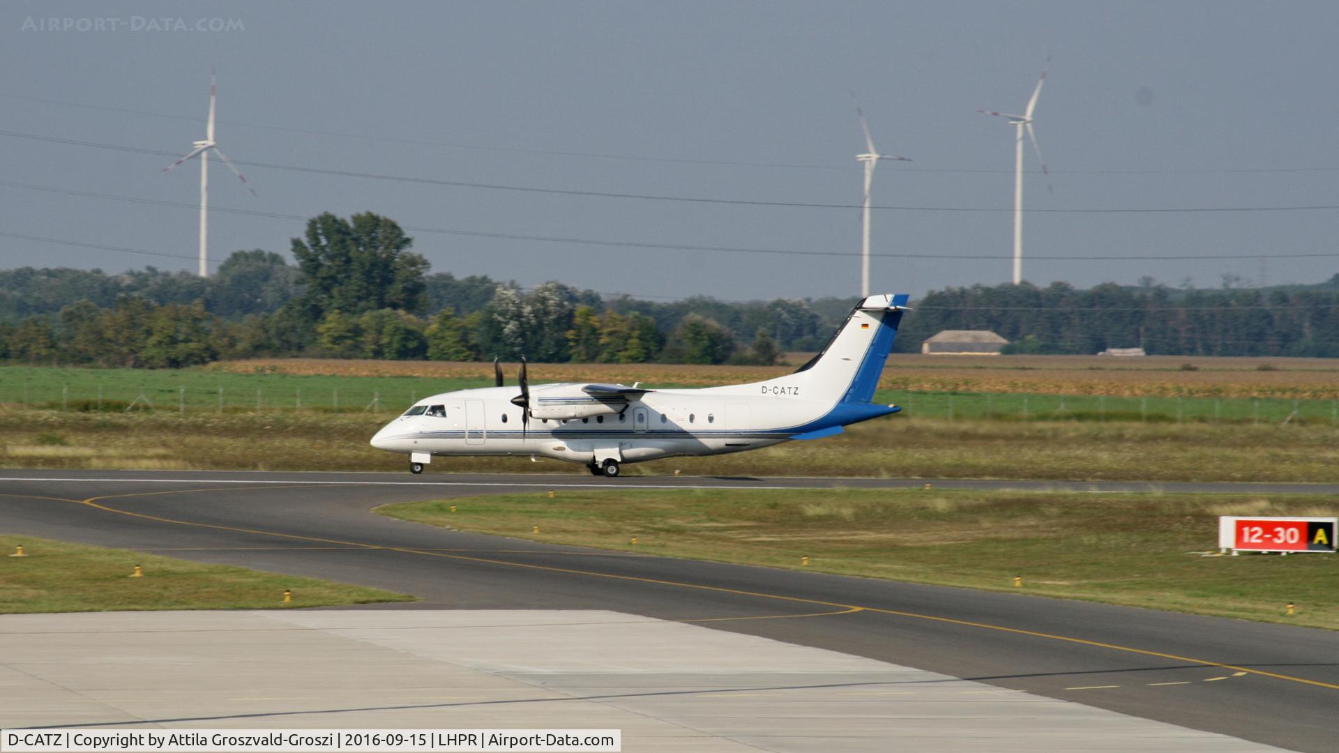 D-CATZ, 1997 Dornier 328-100 C/N 3090, Györ-Pér Airport, Hungary - Flight scheduled Audi Hungary