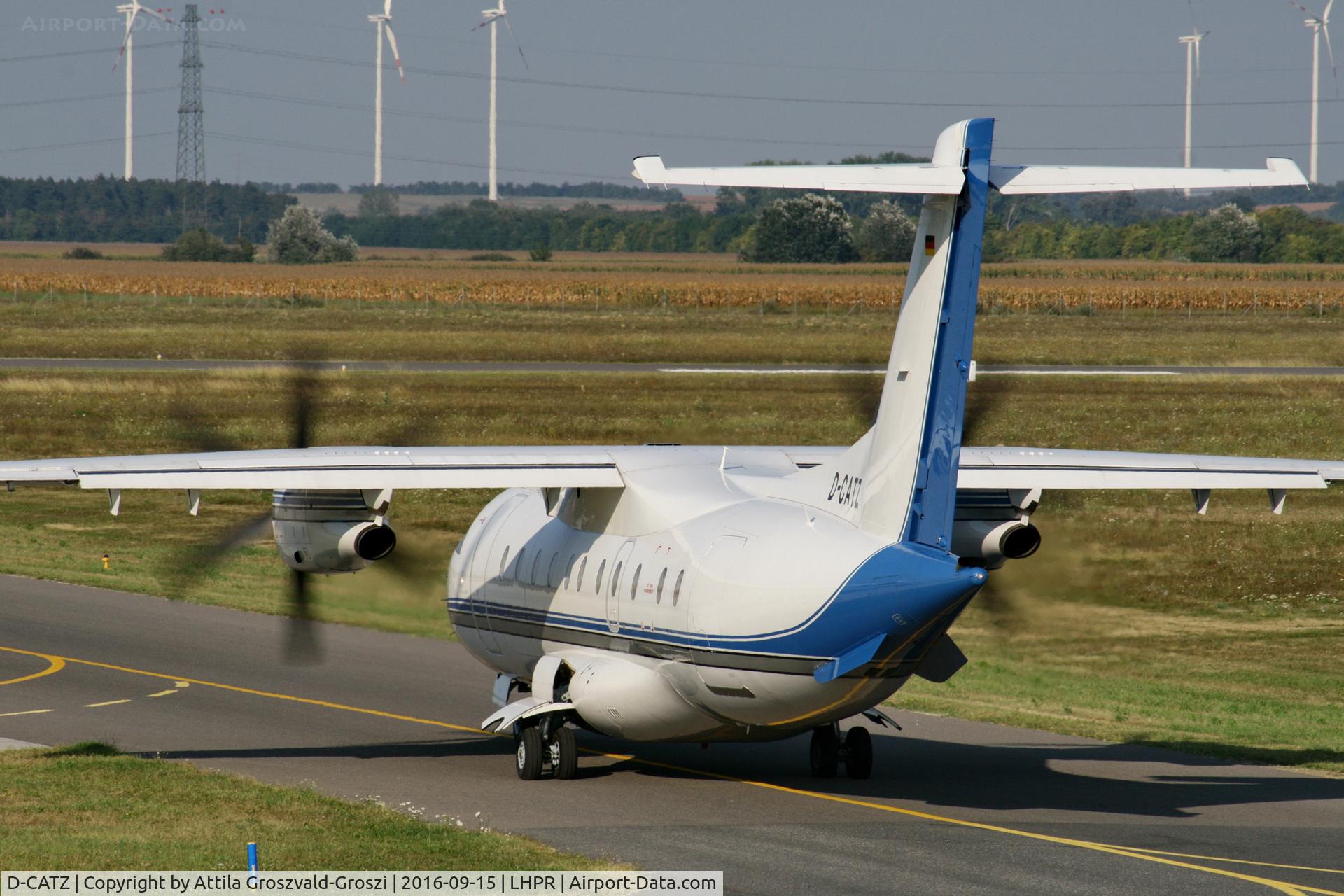 D-CATZ, 1997 Dornier 328-100 C/N 3090, Györ-Pér Airport, Hungary - Flight scheduled Audi Hungary