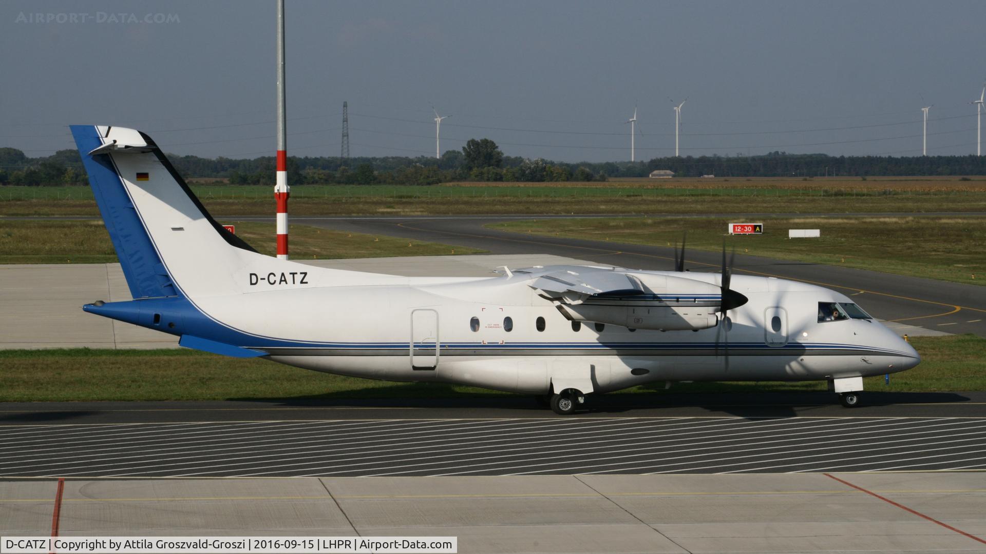 D-CATZ, 1997 Dornier 328-100 C/N 3090, Györ-Pér Airport, Hungary - Flight scheduled Audi Hungary