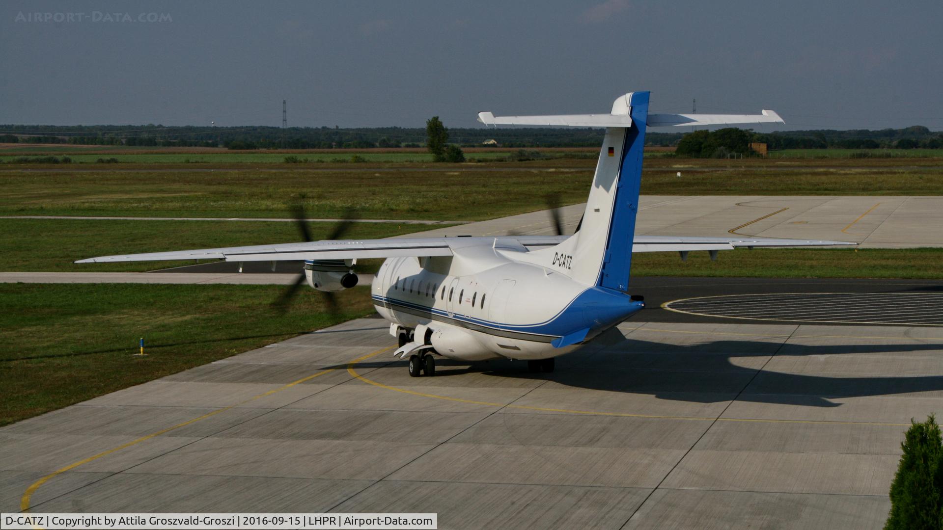 D-CATZ, 1997 Dornier 328-100 C/N 3090, Györ-Pér Airport, Hungary - Flight scheduled Audi Hungary