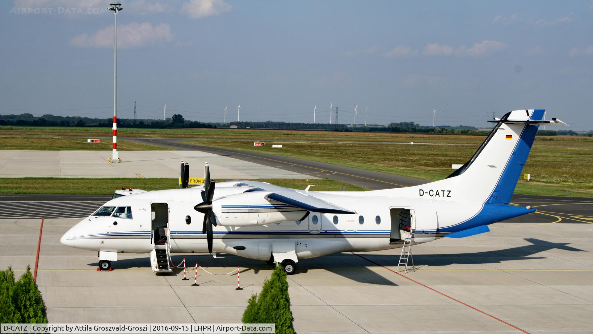 D-CATZ, 1997 Dornier 328-100 C/N 3090, Györ-Pér Airport, Hungary - Flight scheduled Audi Hungary