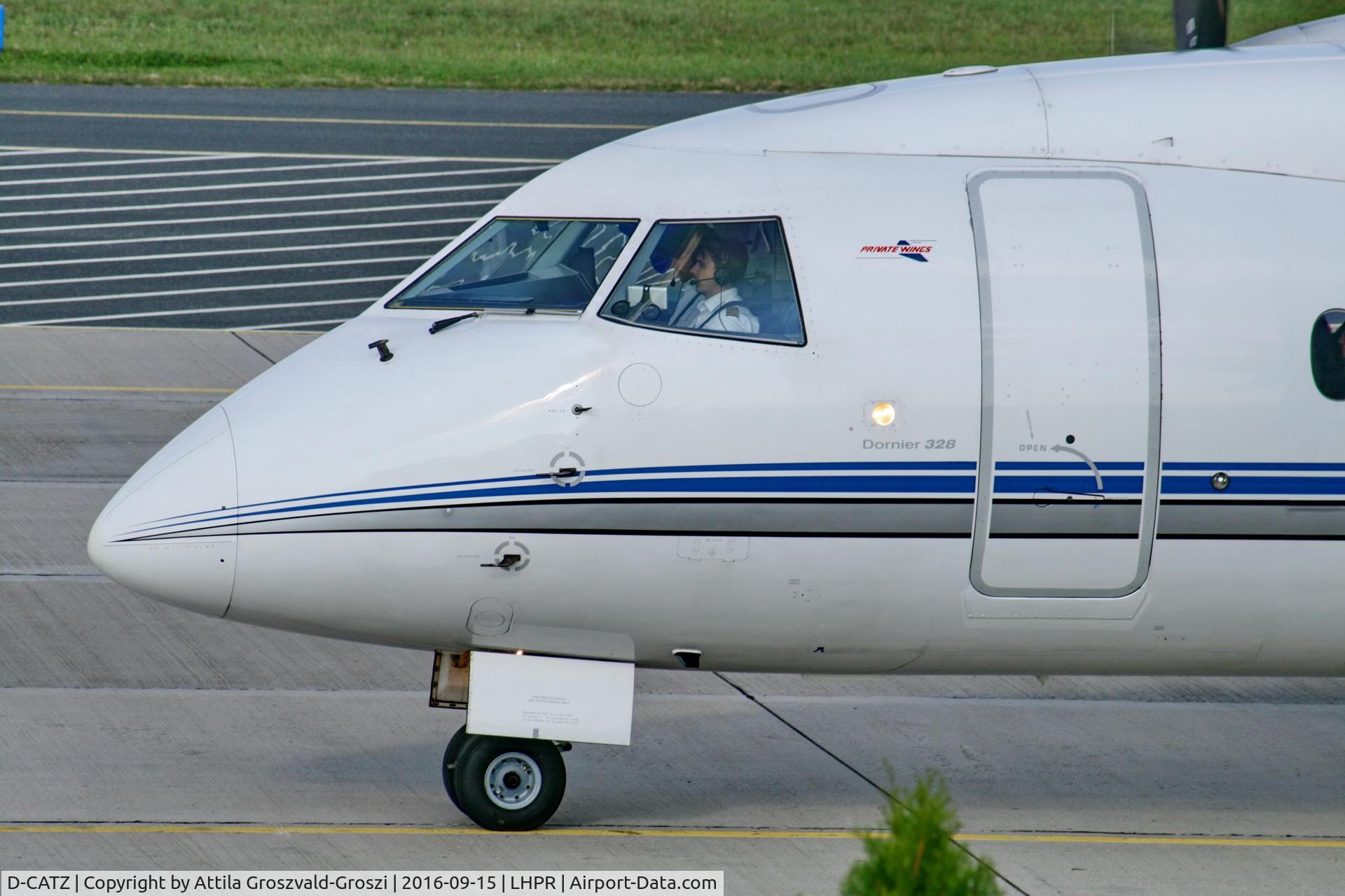 D-CATZ, 1997 Dornier 328-100 C/N 3090, Györ-Pér Airport, Hungary - Flight scheduled Audi Hungary