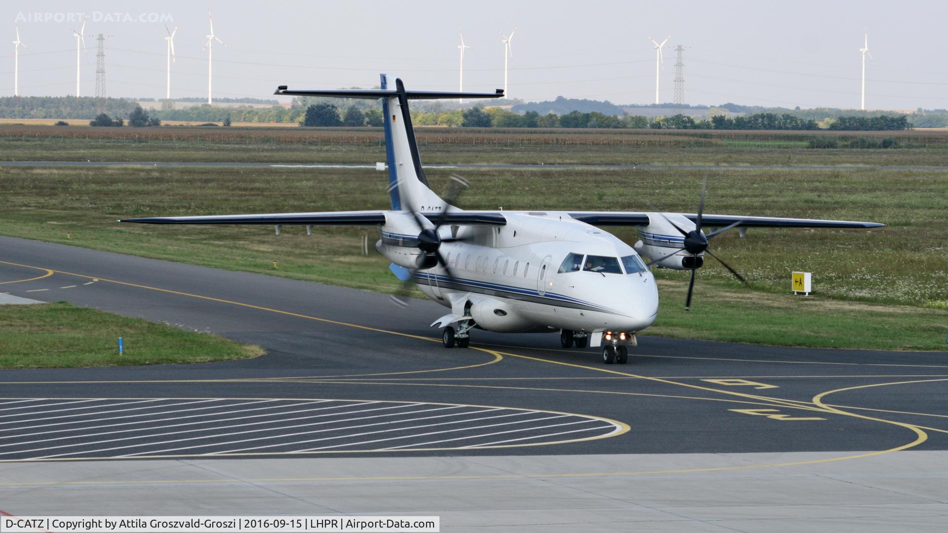 D-CATZ, 1997 Dornier 328-100 C/N 3090, Györ-Pér Airport, Hungary - Flight scheduled Audi Hungary