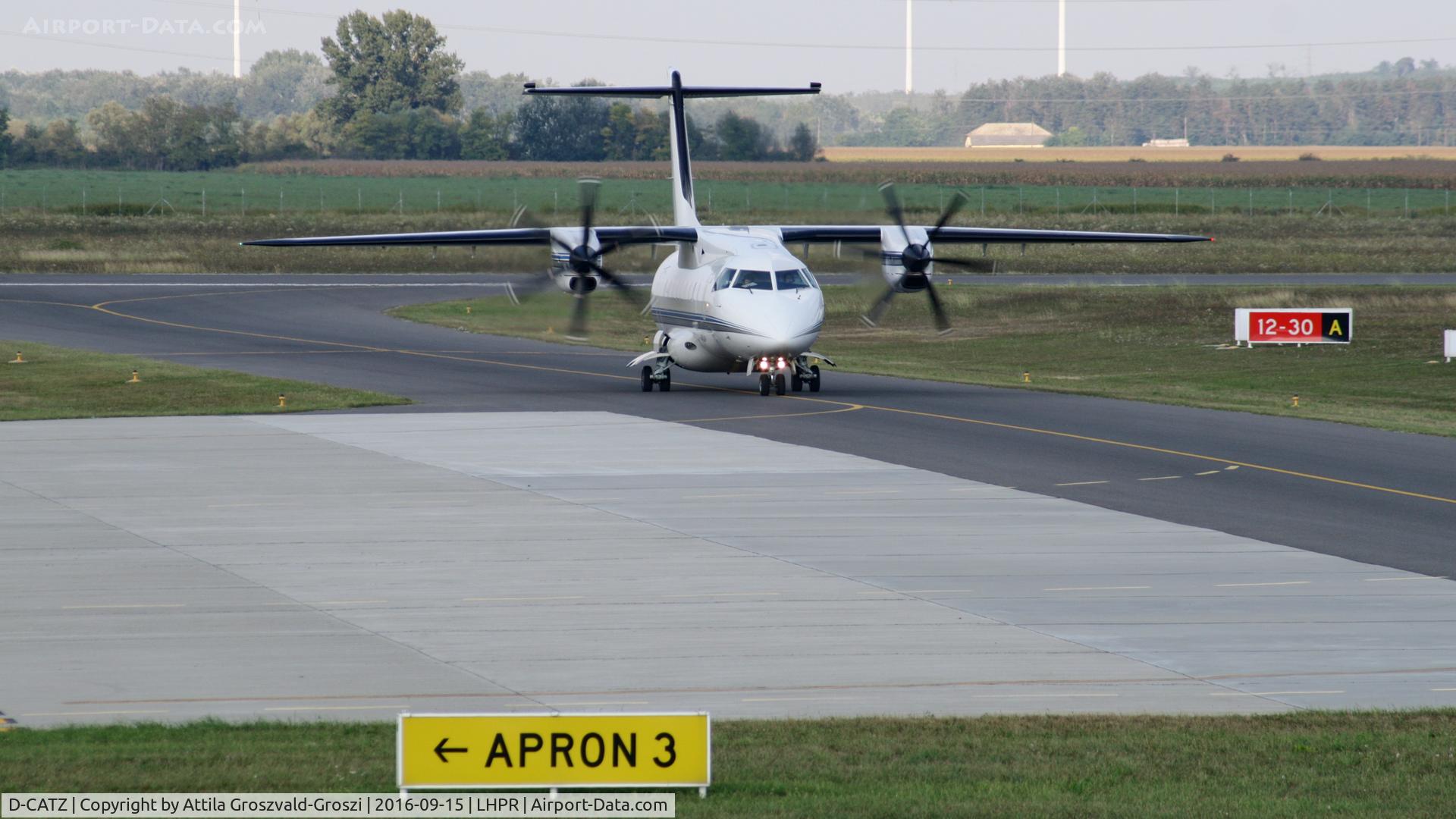 D-CATZ, 1997 Dornier 328-100 C/N 3090, Györ-Pér Airport, Hungary - Flight scheduled Audi Hungary