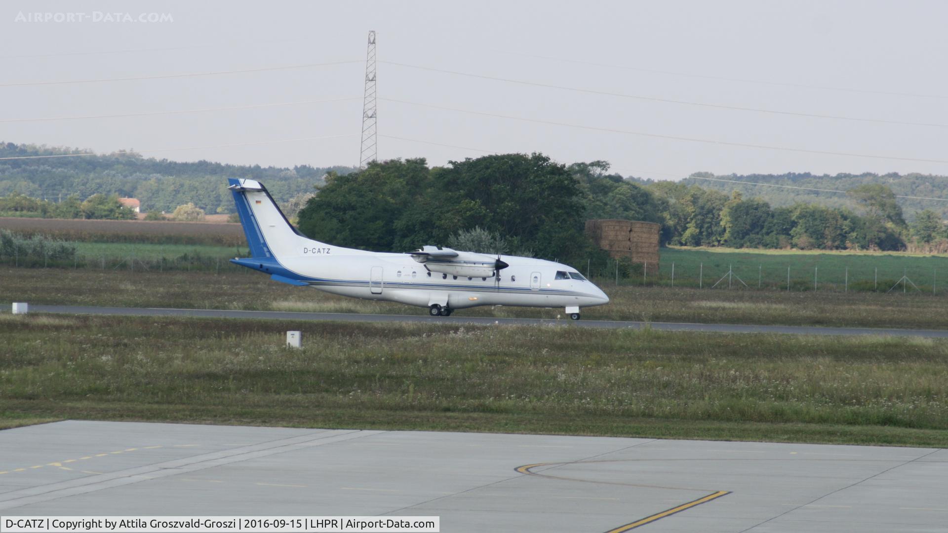 D-CATZ, 1997 Dornier 328-100 C/N 3090, Györ-Pér Airport, Hungary - Flight scheduled Audi Hungary