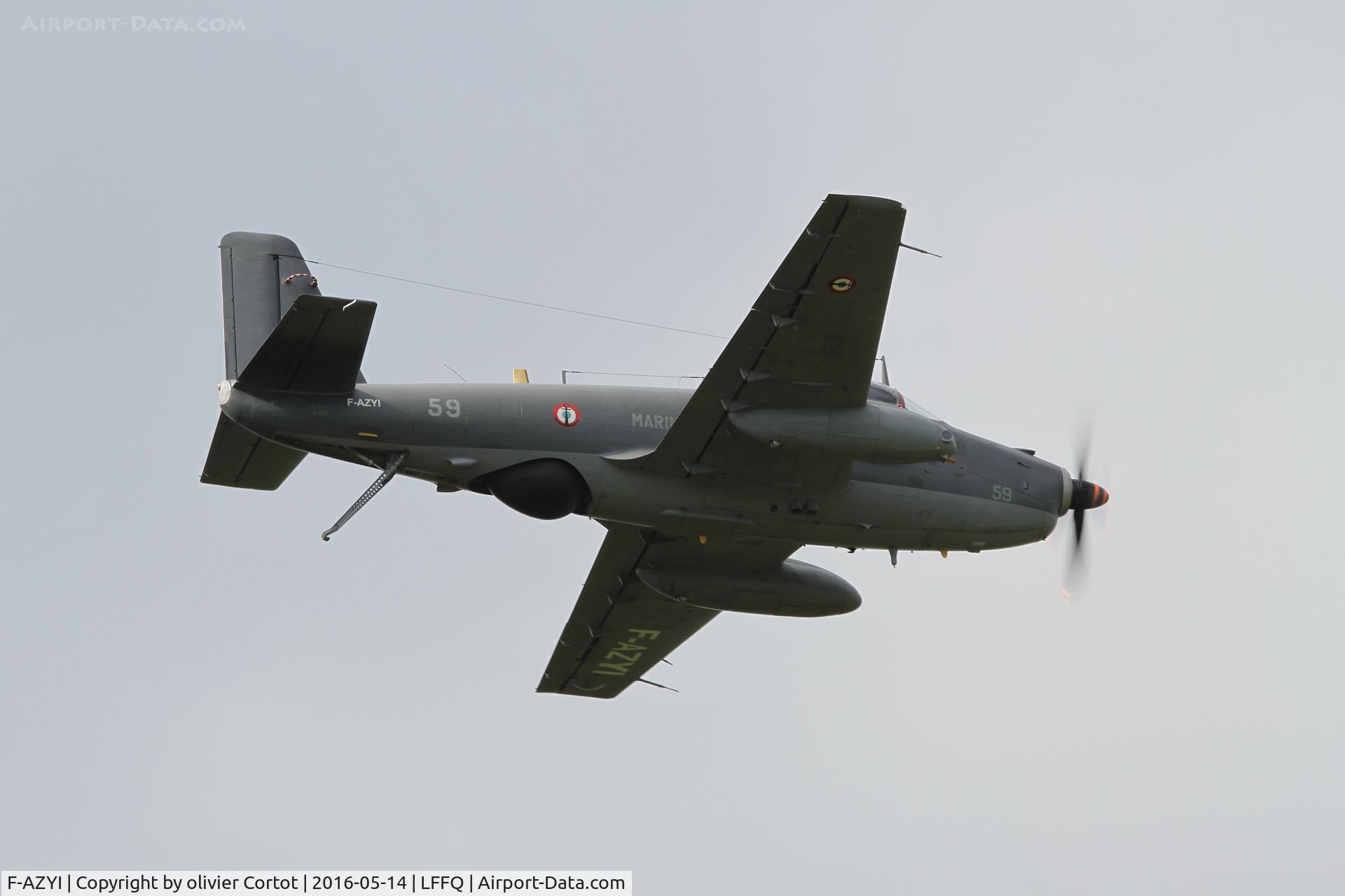 F-AZYI, 1959 Breguet Br.1050 Alize C/N 59, the last flying alizé