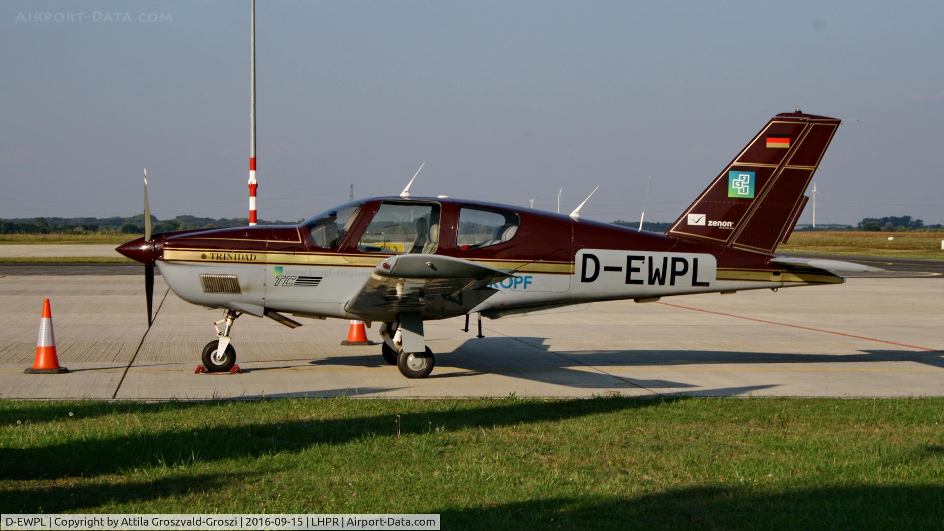D-EWPL, 1986 Socata TB-21 TC Trinidad C/N 690, Györ-Pér Airport, Hungary